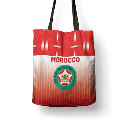 Morocco Football Tote Bag 1994 Retro Red Version - African Pride
