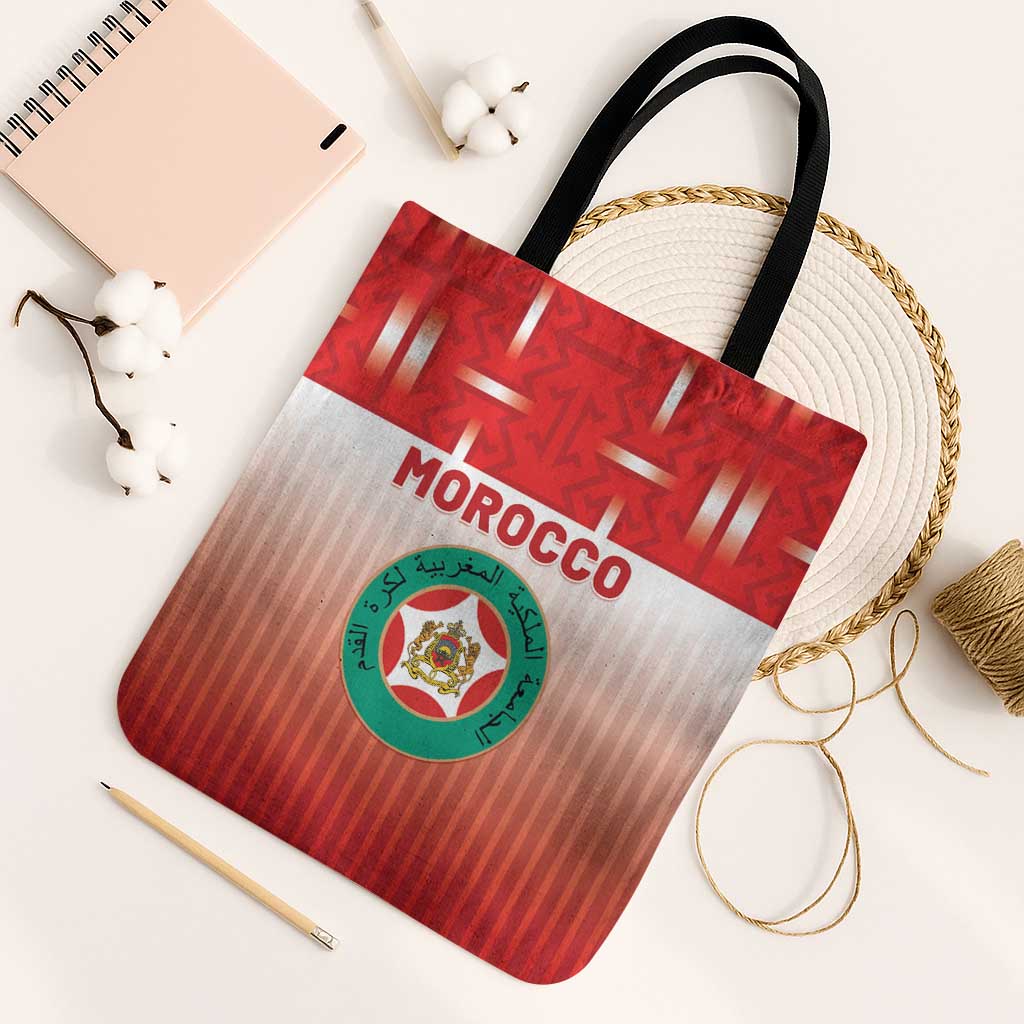 Morocco Football Tote Bag 1994 Retro Red Version - African Pride