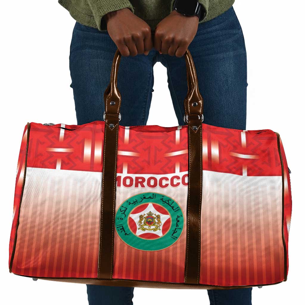 Morocco Football Travel Bag 1994 Retro Red Version - African Pride