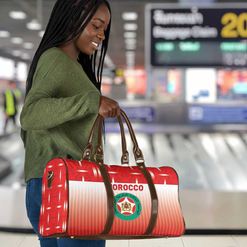 Morocco Football Travel Bag 1994 Retro Red Version - African Pride