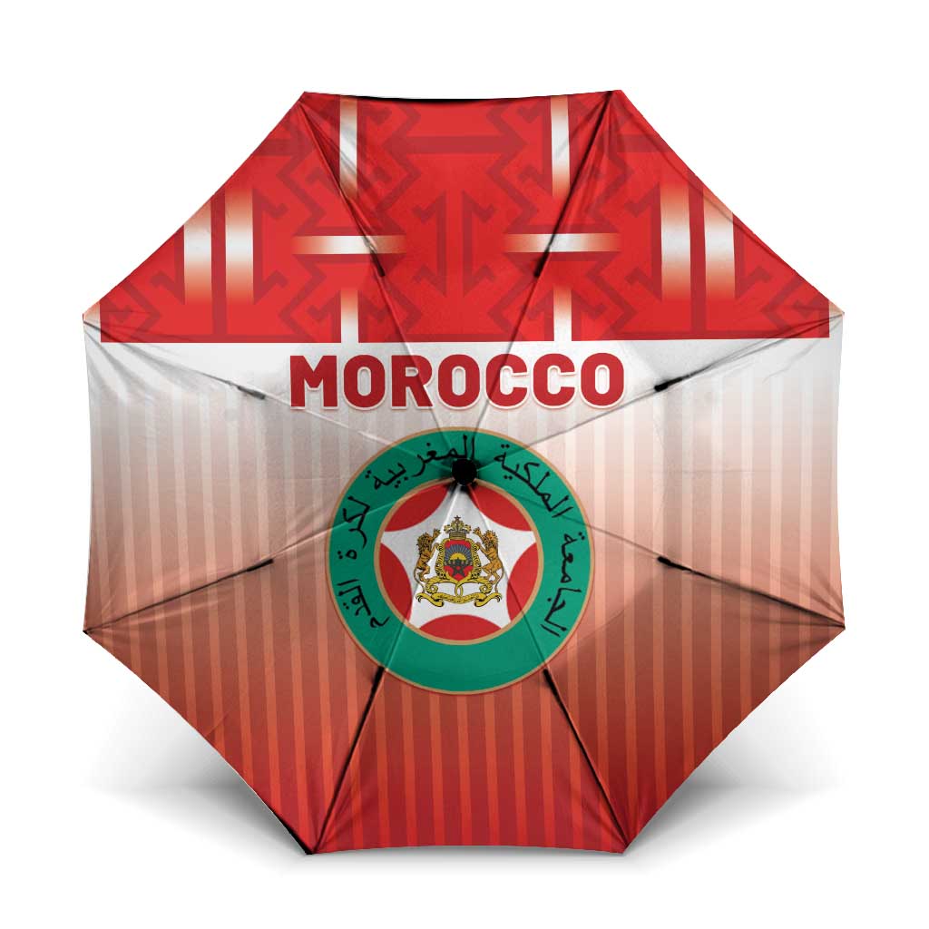 Morocco Football Umbrella 1994 Retro Red Version - African Pride