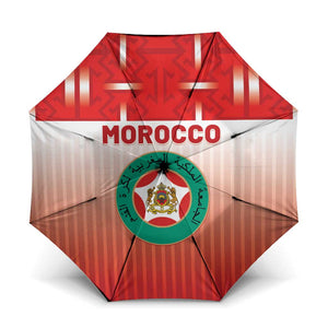 Morocco Football Umbrella 1994 Retro Red Version - African Pride