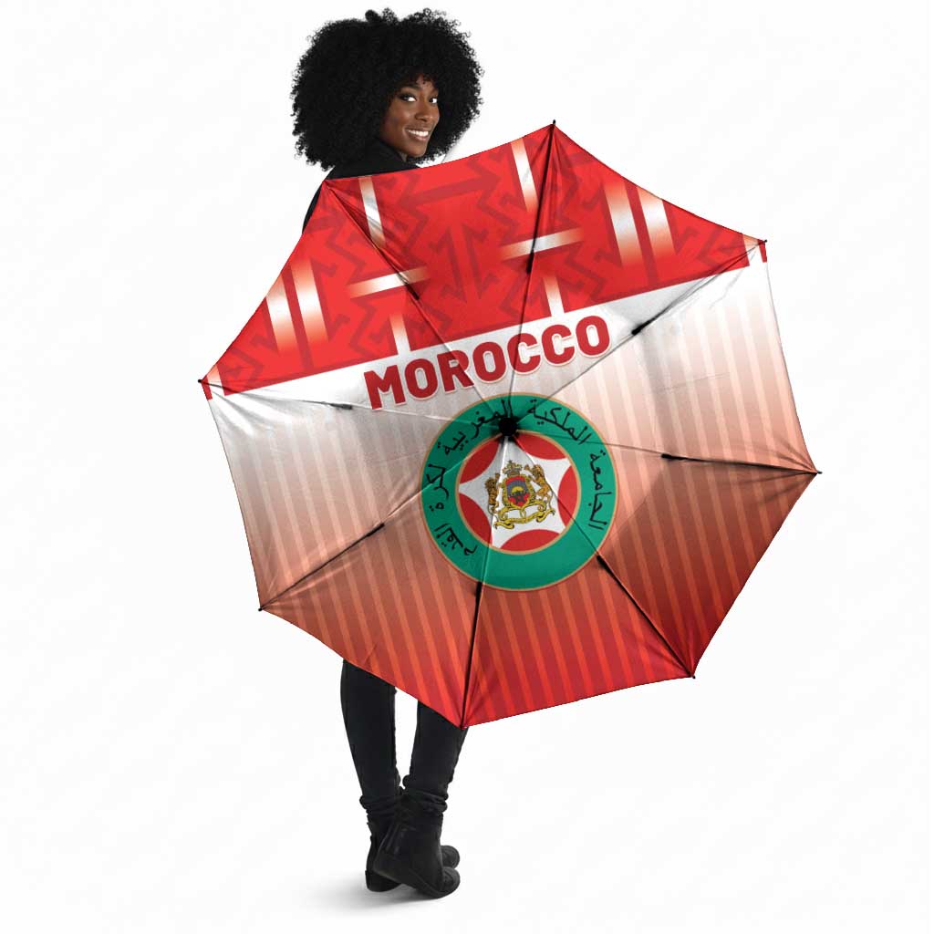 Morocco Football Umbrella 1994 Retro Red Version - African Pride