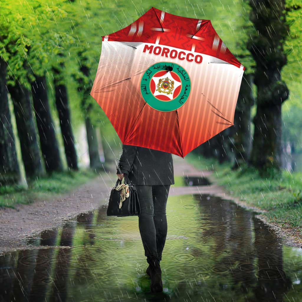 Morocco Football Umbrella 1994 Retro Red Version - African Pride