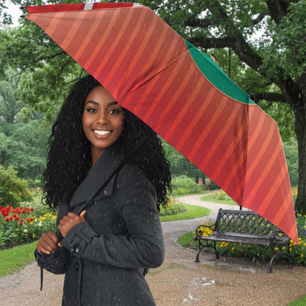 Morocco Football Umbrella 1994 Retro Red Version - African Pride