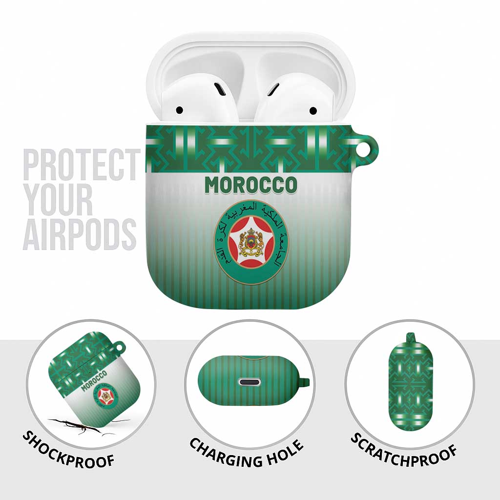 Morocco Football AirPods Case 1994 Retro Green Version - African Pride