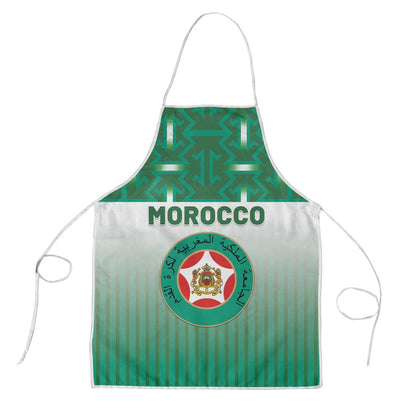 Morocco Football Apron 1994 Retro Green Version - African Pride