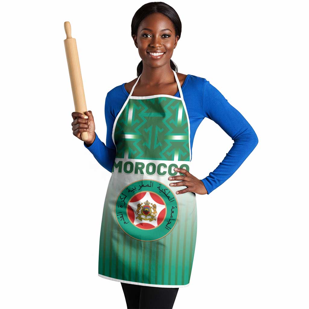 Morocco Football Apron 1994 Retro Green Version - African Pride