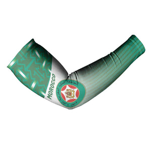 Custom Morocco Football Arm Sleeves 1994 Retro Green Version - African Pride