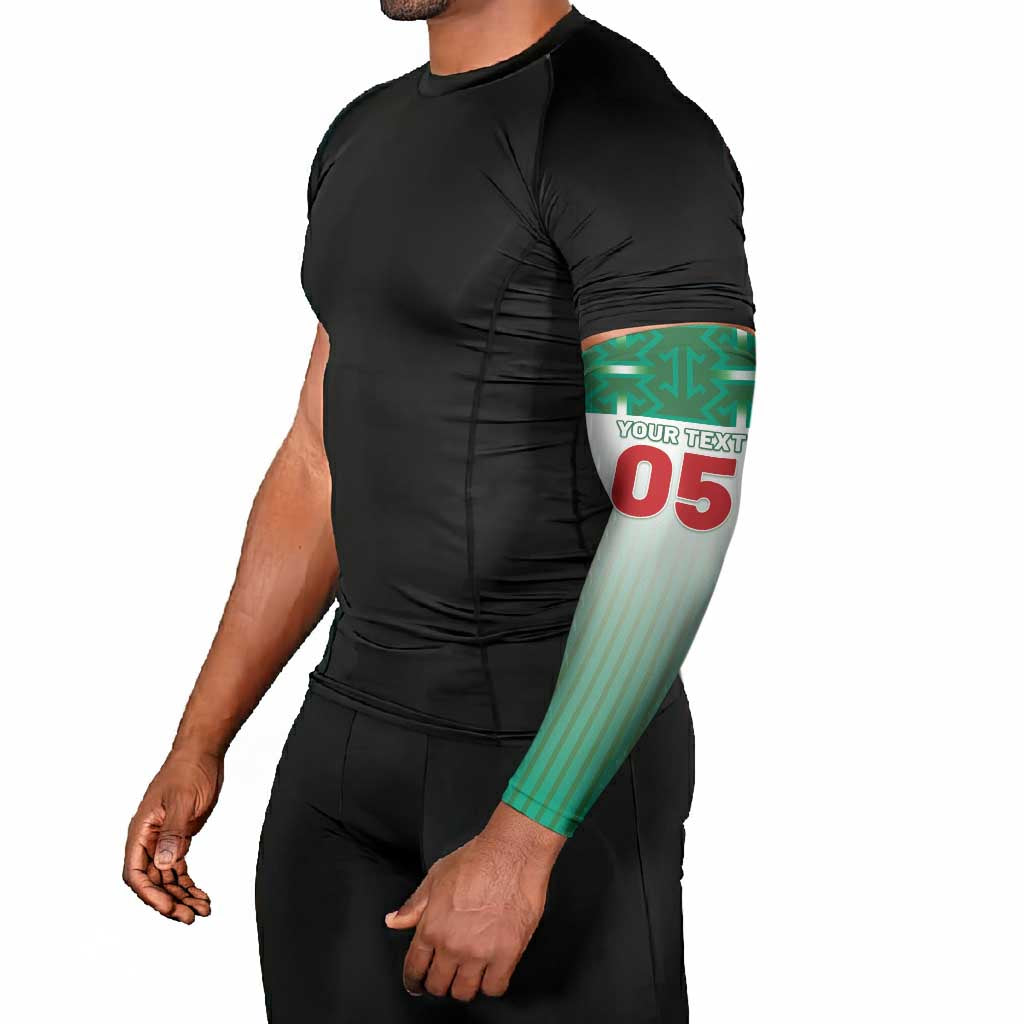 Custom Morocco Football Arm Sleeves 1994 Retro Green Version - African Pride