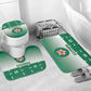 Morocco Football Bathroom Set 1994 Retro Green Version - African Pride