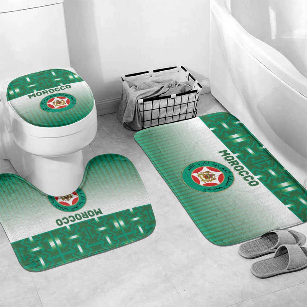 Morocco Football Bathroom Set 1994 Retro Green Version - African Pride