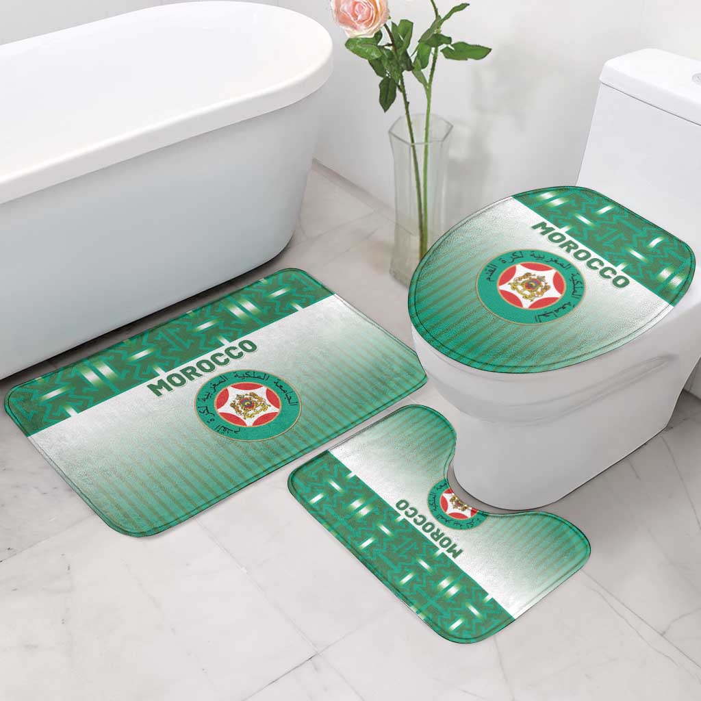 Morocco Football Bathroom Set 1994 Retro Green Version - African Pride