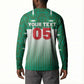 Custom Morocco Football Button Sweatshirt 1994 Retro Green Version