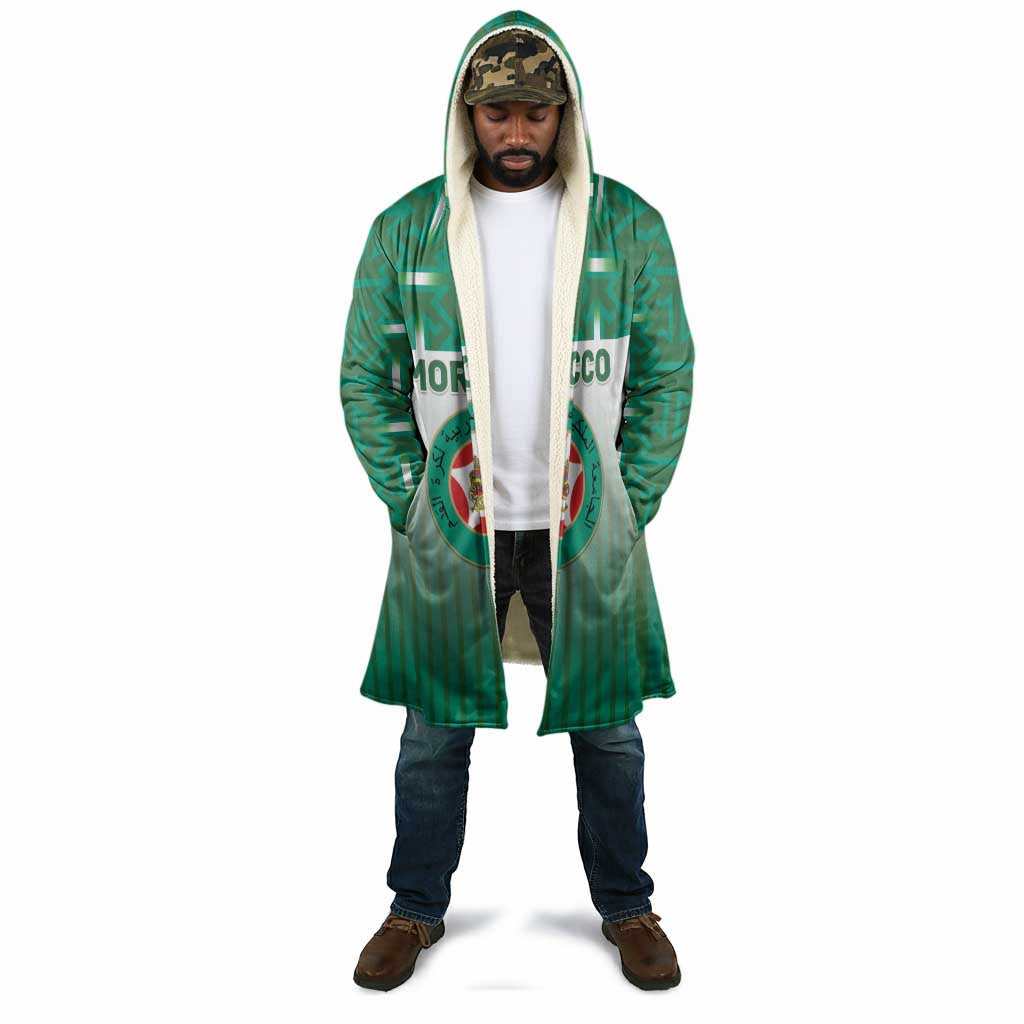 Custom Morocco Football Cloak 1994 Retro Green Version - African Pride