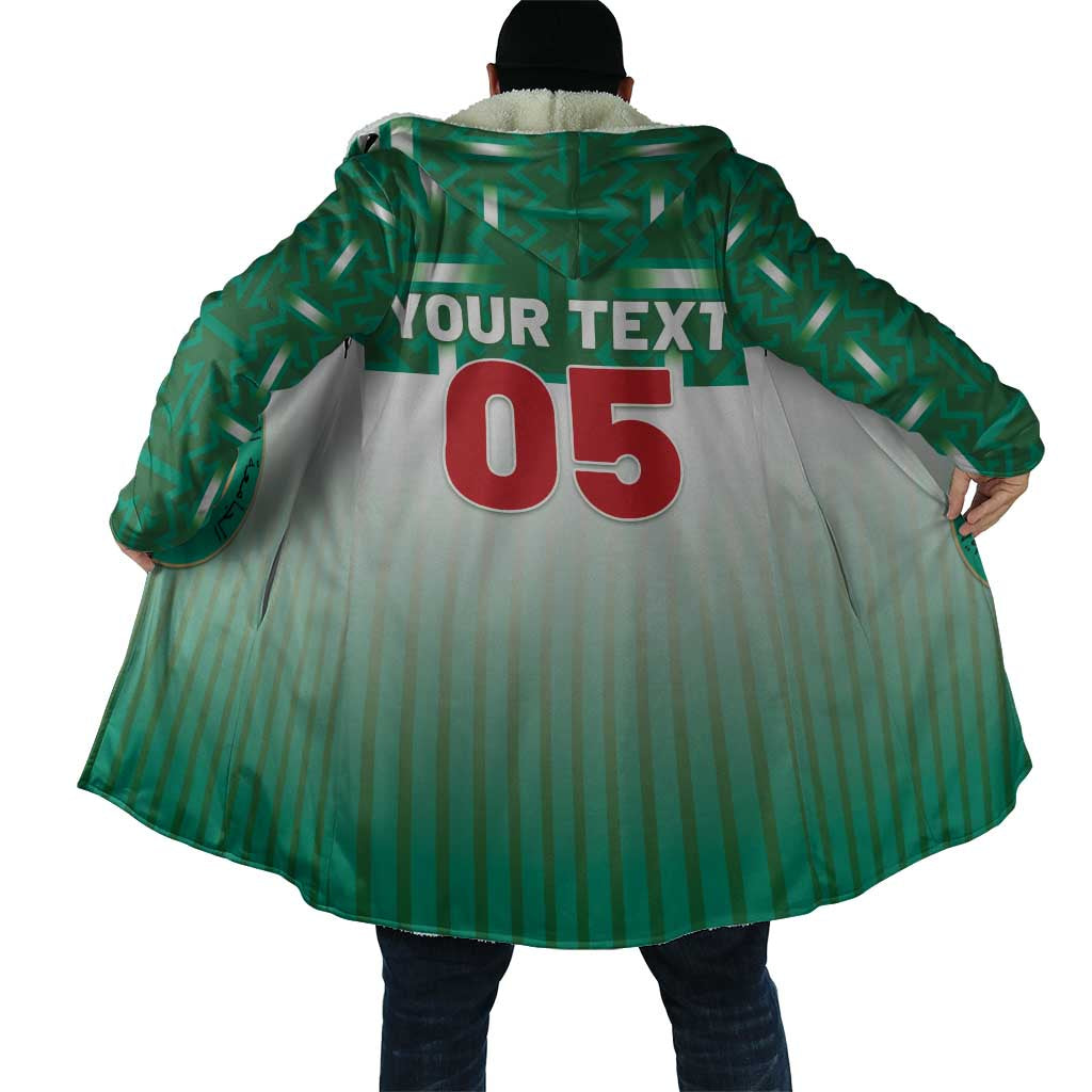 Custom Morocco Football Cloak 1994 Retro Green Version - African Pride