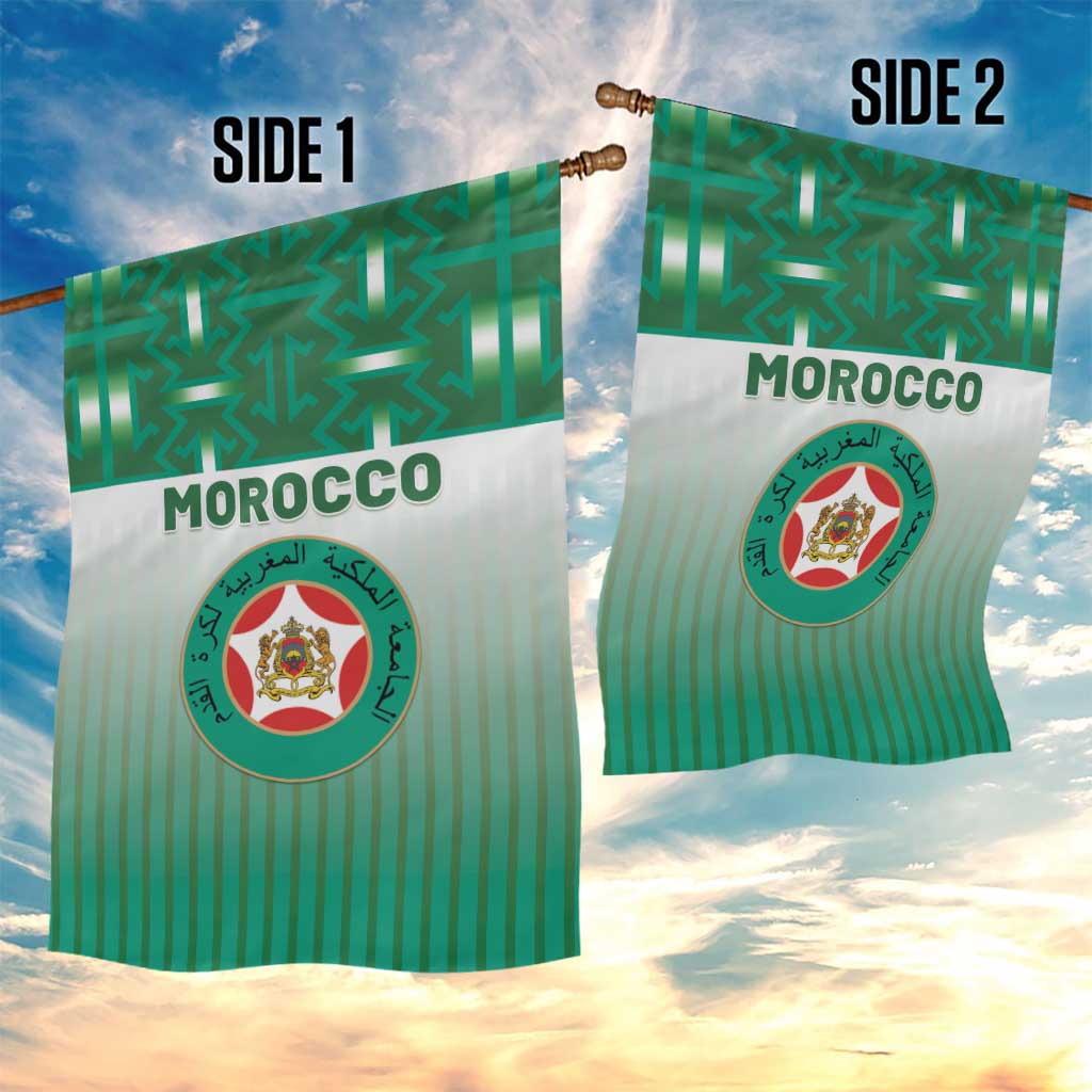 Morocco Football Garden Flag 1994 Retro Green Version - African Pride