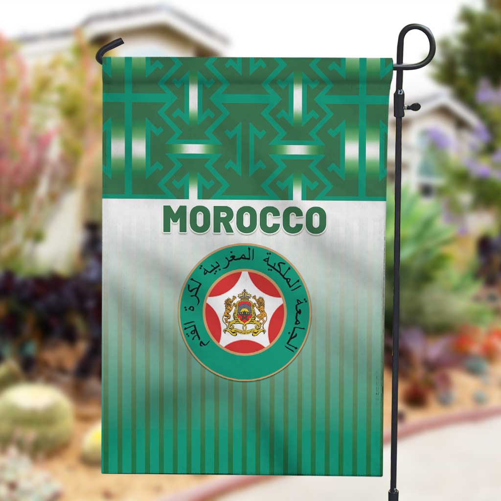 Morocco Football Garden Flag 1994 Retro Green Version - African Pride
