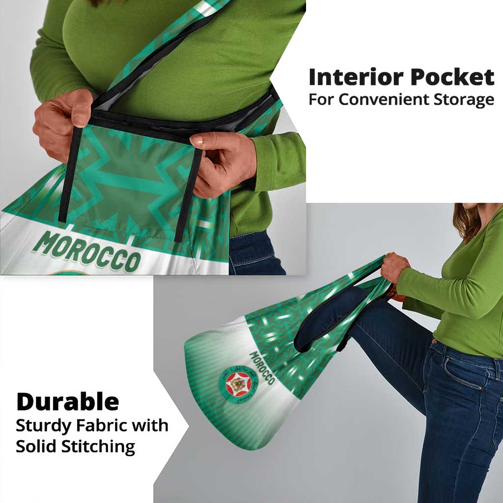 Morocco Football Grocery Bag 1994 Retro Green Version - African Pride