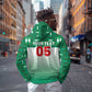 Custom Morocco Football Hoodie 1994 Retro Green Version - African Pride