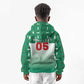 Custom Morocco Football Kid Hoodie 1994 Retro Green Version - African Pride