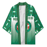 Custom Morocco Football Kimono 1994 Retro Green Version - African Pride
