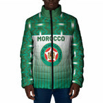 Custom Morocco Football Padded Jacket 1994 Retro Green Version - African Pride