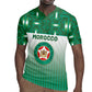 Custom Morocco Football Rugby Jersey 1994 Retro Green Version LT05