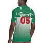 Custom Morocco Football Rugby Jersey 1994 Retro Green Version LT05