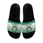 Morocco Football Slide Sandals 1994 Retro Green Version - African Pride