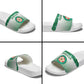 Morocco Football Slide Sandals 1994 Retro Green Version - African Pride