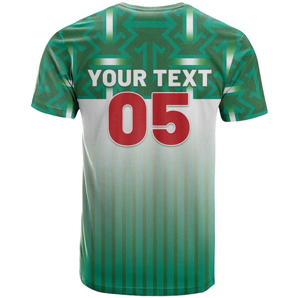 Custom Morocco Football T shirt 1994 Retro Green Version LT05