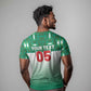 Custom Morocco Football T shirt 1994 Retro Green Version LT05
