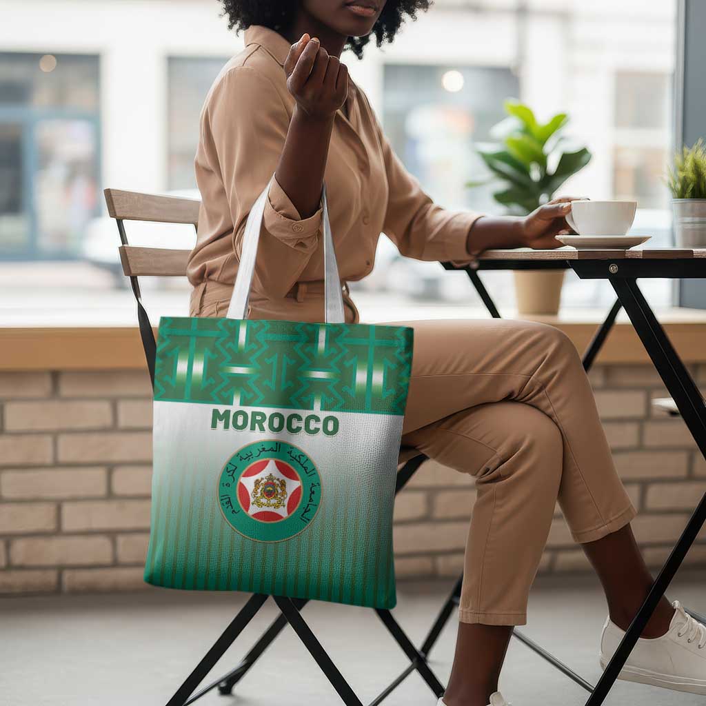 Morocco Football Tote Bag 1994 Retro Green Version - African Pride