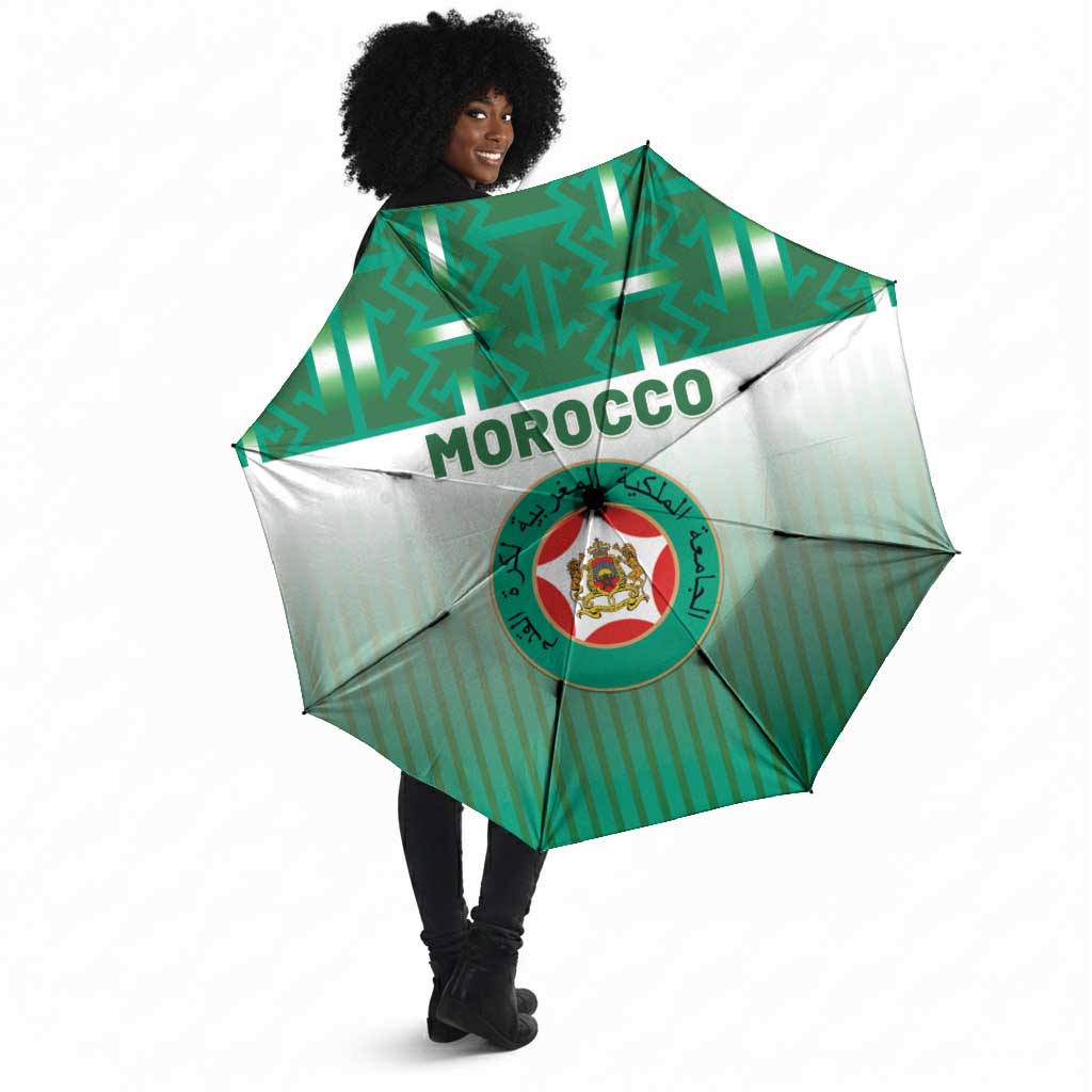Morocco Football Umbrella 1994 Retro Green Version - African Pride