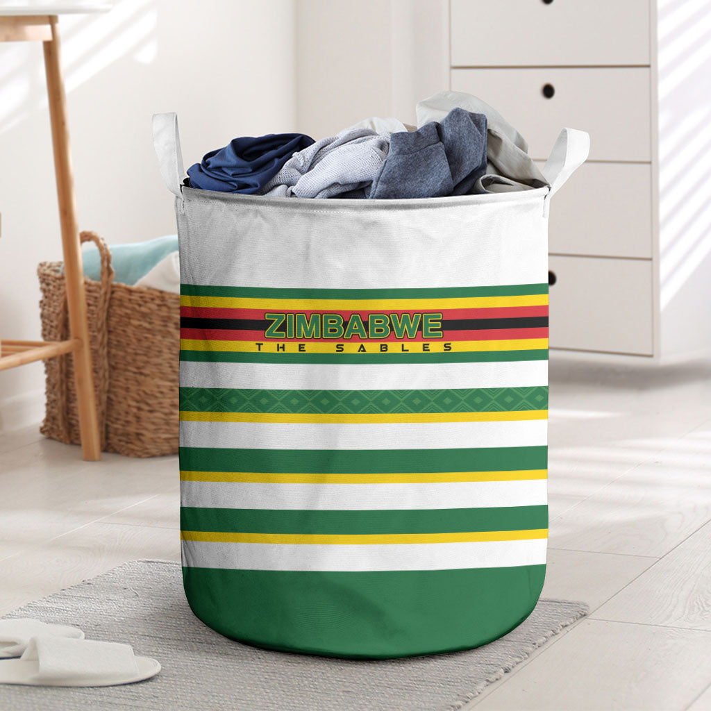 Zimbabwe Rugby Laundry Basket Sables National Pride