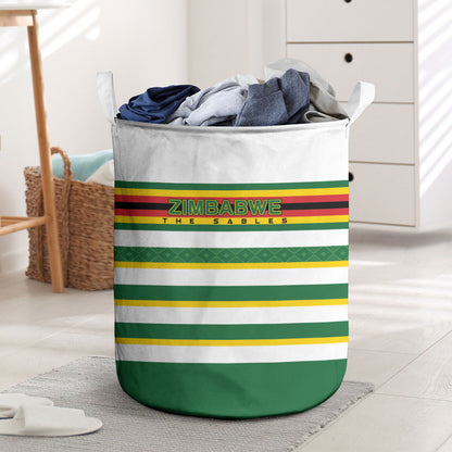 Zimbabwe Rugby Laundry Basket Sables National Pride