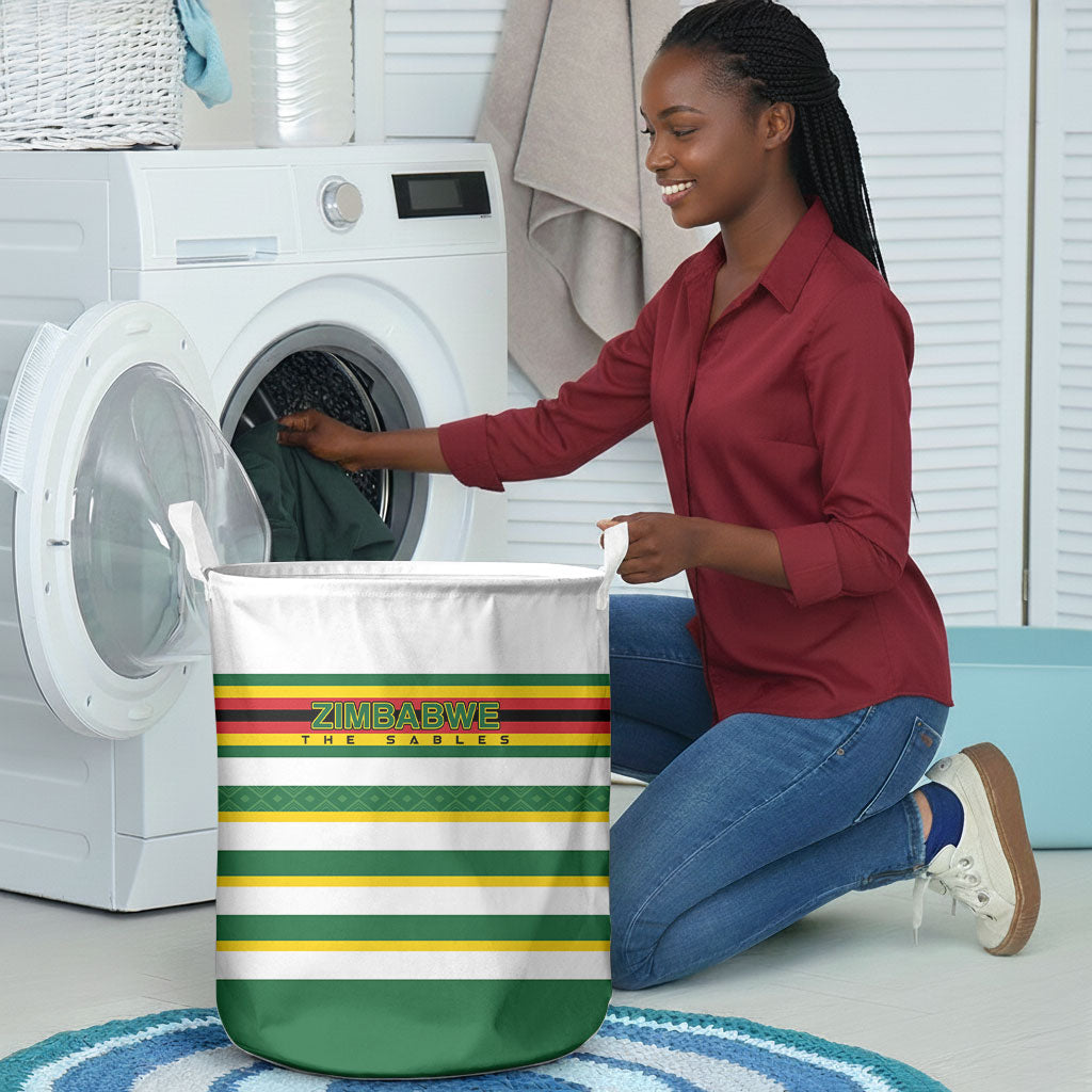 Zimbabwe Rugby Laundry Basket Sables National Pride