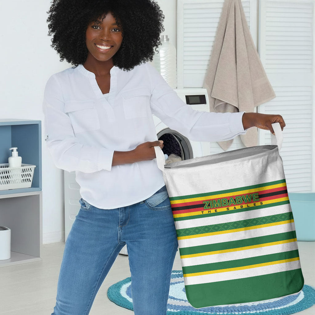 Zimbabwe Rugby Laundry Basket Sables National Pride