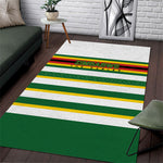 Zimbabwe Rugby Area Rug Sables National Pride