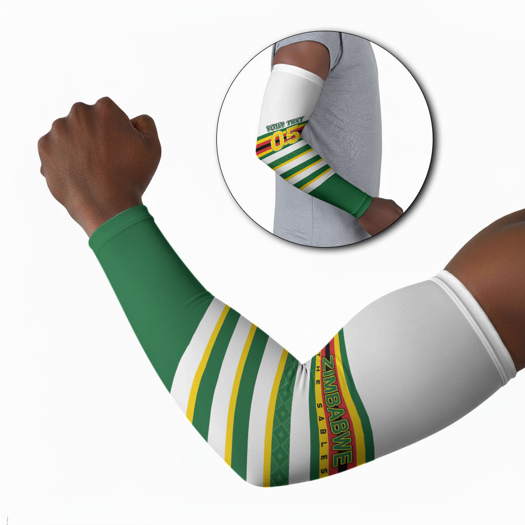 Zimbabwe Rugby Custom Arm Sleeves Sables National Pride