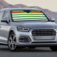 Zimbabwe Rugby Auto Sun Shade Sables National Pride