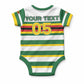 Zimbabwe Rugby Custom Baby Onesie Sables National Pride