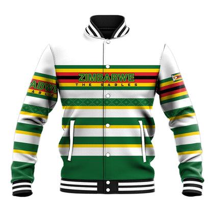 Zimbabwe Rugby Custom Baseball Jacket Sables National Pride