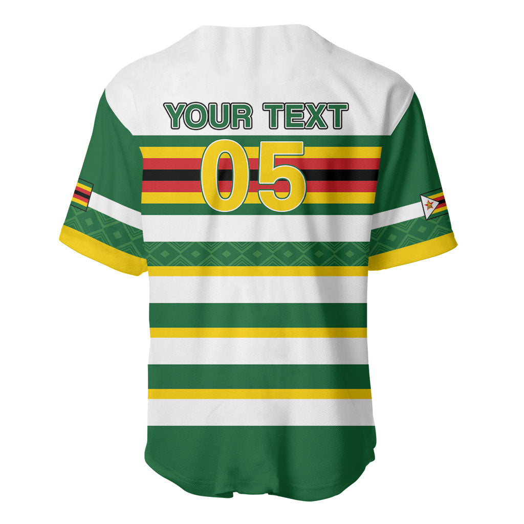 Zimbabwe Rugby Custom Baseball Jersey Sables National Pride