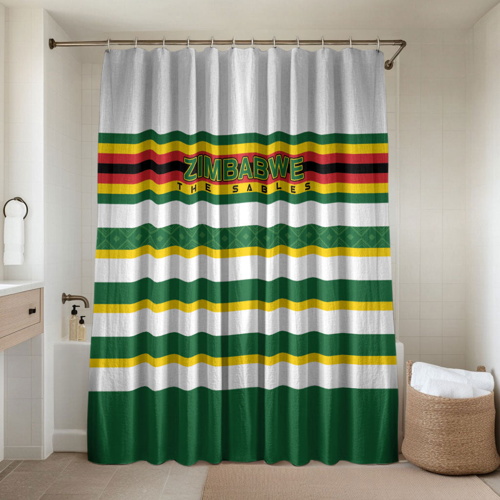 Zimbabwe Rugby Bathroom Set Sables National Pride