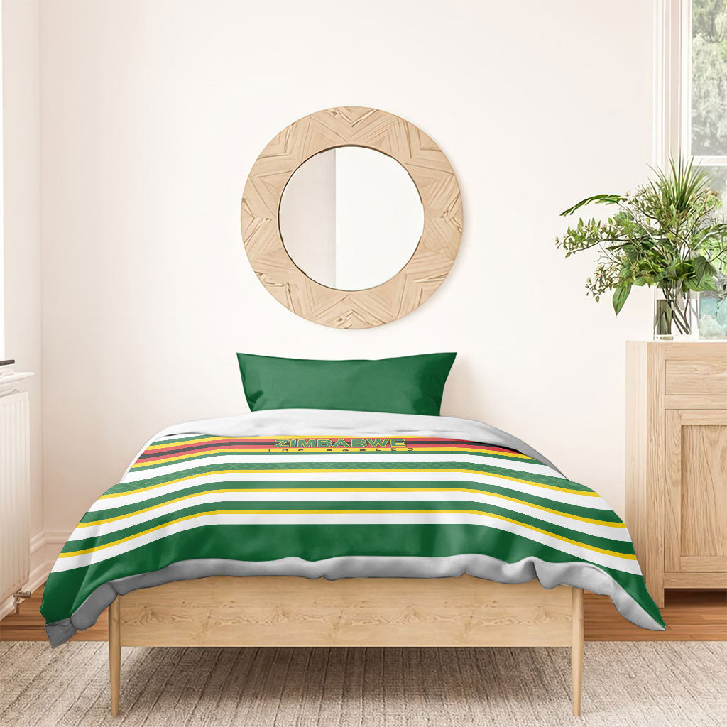 Zimbabwe Rugby Bedding Set Sables National Pride