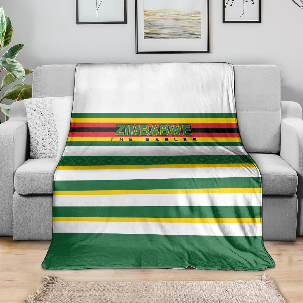 Zimbabwe Rugby Blanket Sables National Pride