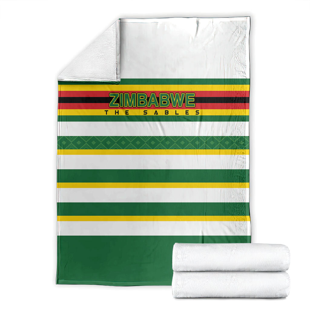 Zimbabwe Rugby Blanket Sables National Pride