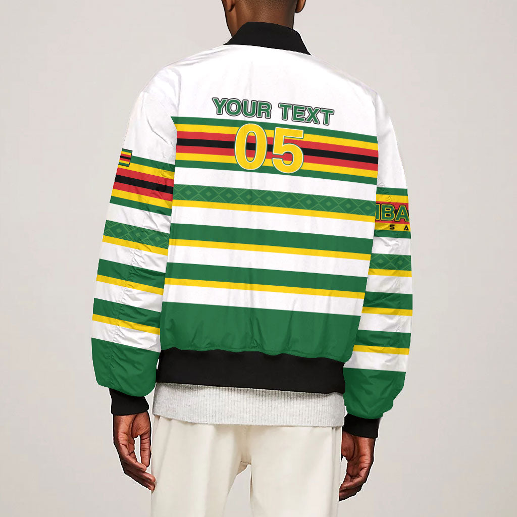 Zimbabwe Rugby Custom Bomber Jacket Sables National Pride